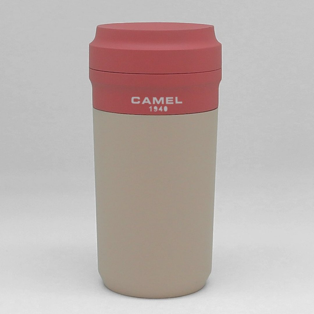 新款 | 骆驼牌 280ml 玻璃胆真空保温杯胶壳胶盖 沙色 Cuppa28 SD - 保温瓶/保温杯 - 其他材质 卡其色