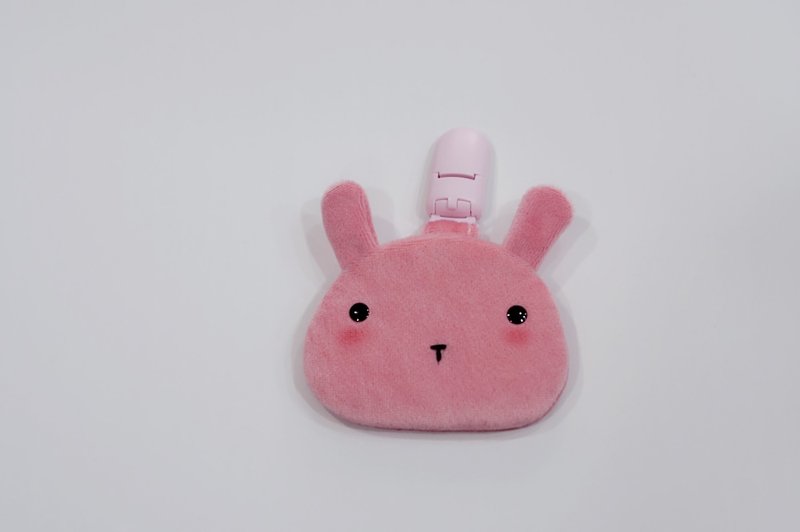 Bucute布萝兔护身符.御守套/宝宝专用/手工制作/弥月礼物 - 满月礼盒 - 聚酯纤维 粉红色