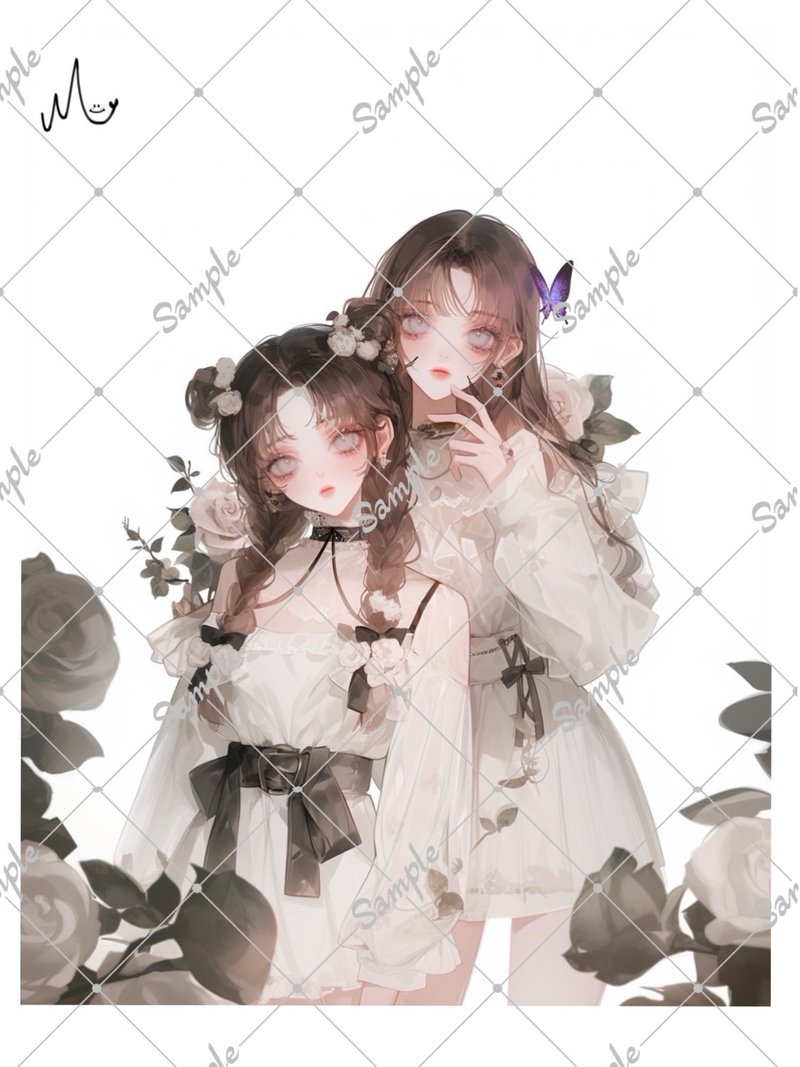 原创人物贴纸 - 贴纸 - 纸 