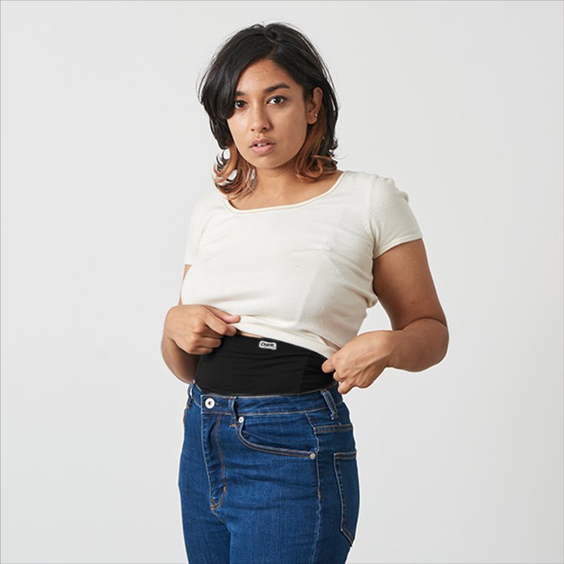 日本制 发热束腹带 保暖 冬天 男女皆可 - 其他 - 棉．麻 黑色