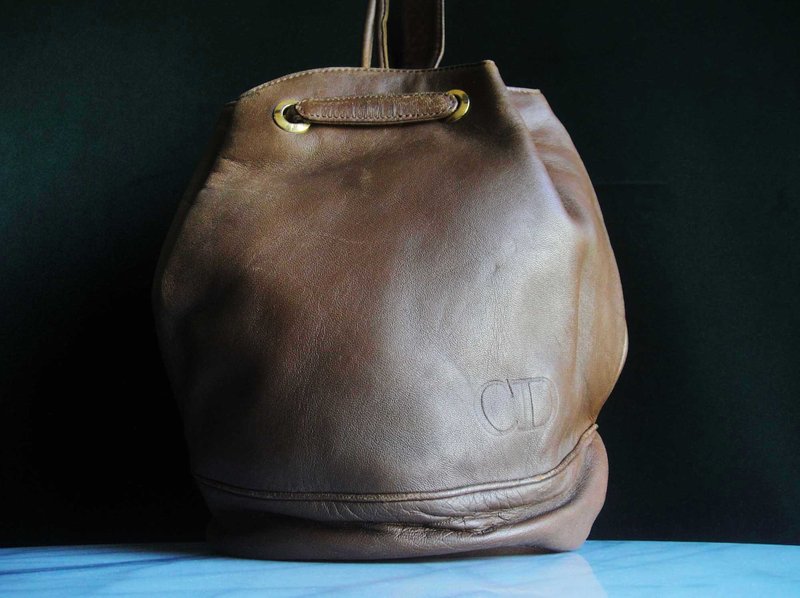 辉煌年代 OLD ERA _早期二手老包西班牙制NINA RICCI后背包 - 侧背包/斜挎包 - 其他材质 