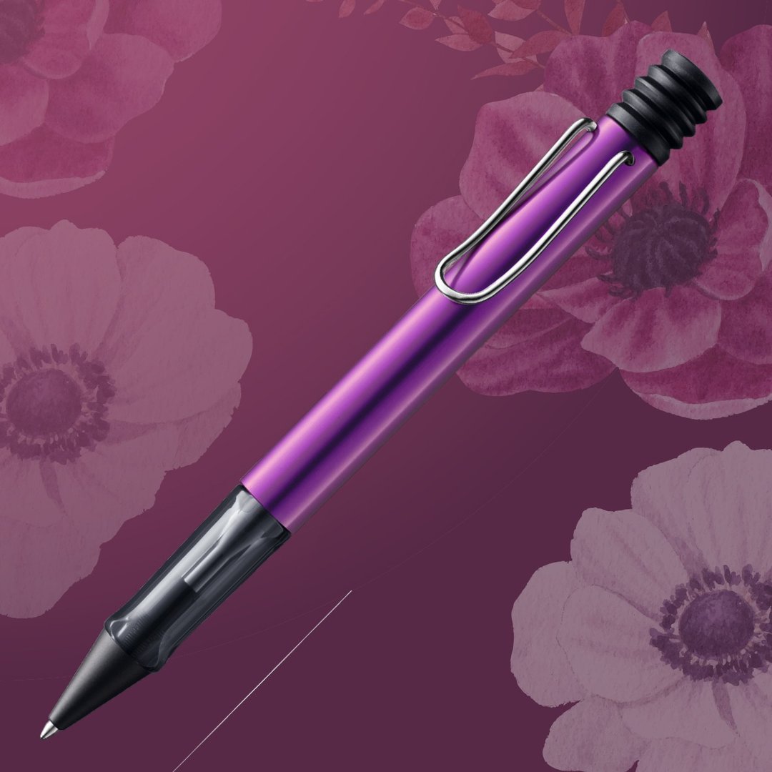 LAMY AL STAR lilac  限量 原子笔  - 紫丁香 - 圆珠笔/中性笔 - 铝合金 紫色