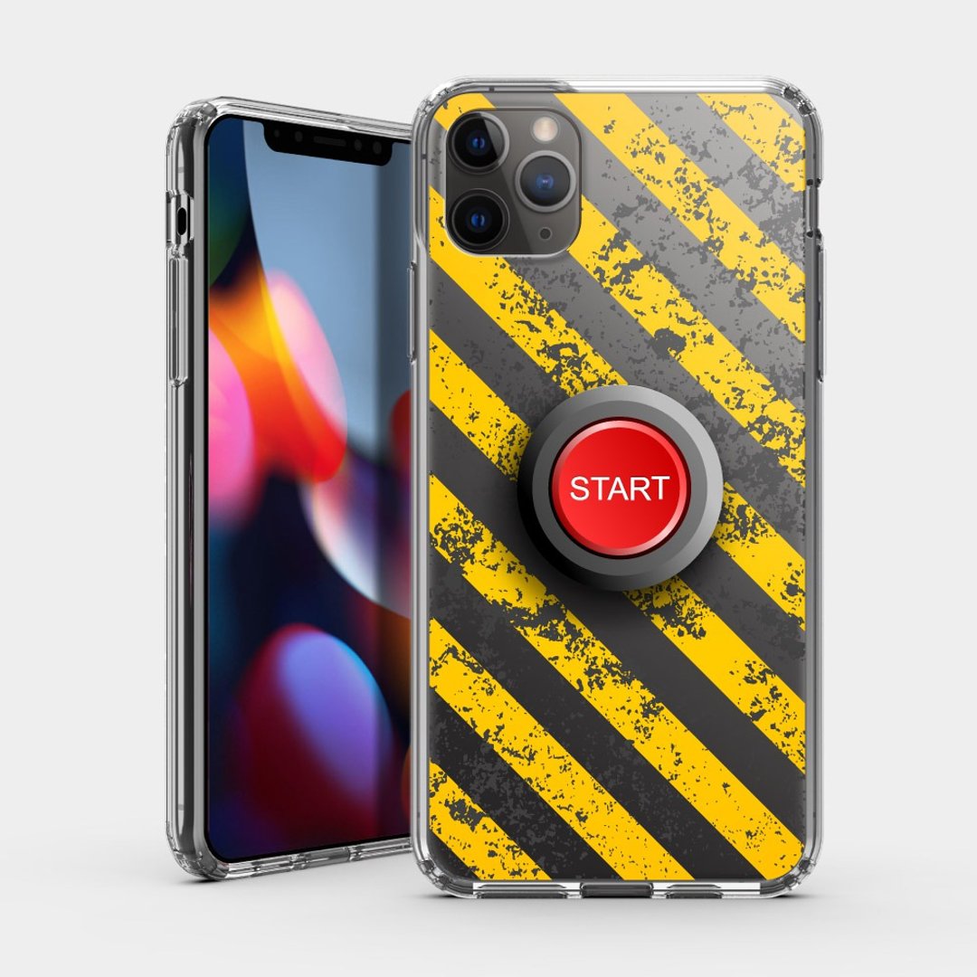 START IPHONE 保护壳 气囊支架组合 PS202 - 手机壳/手机套 - 塑料 黄色