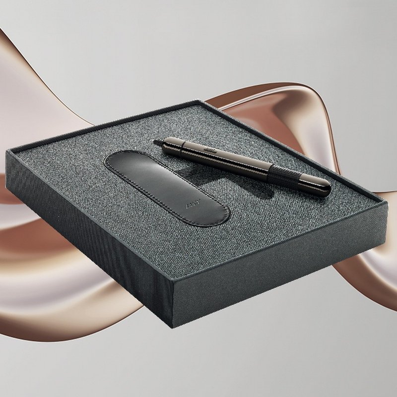 【雷雕免费刻字】LAMY 原子笔 / pico 口袋系列 - RU 奢华黑 - 圆珠笔/中性笔 - 其他金属 黑色