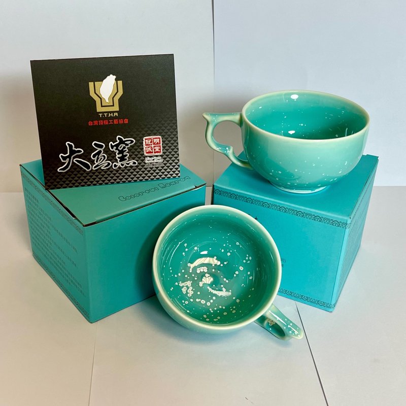 Colorful 探索系列 碧波 咖啡杯(200cc 款-1入/盒) - 咖啡杯/马克杯 - 瓷 