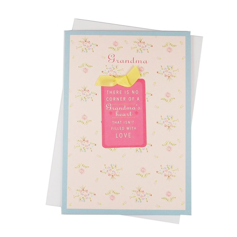 奶奶的心充满了爱【Hallmark-卡片 生日祝福】 - 卡片/明信片 - 纸 多色
