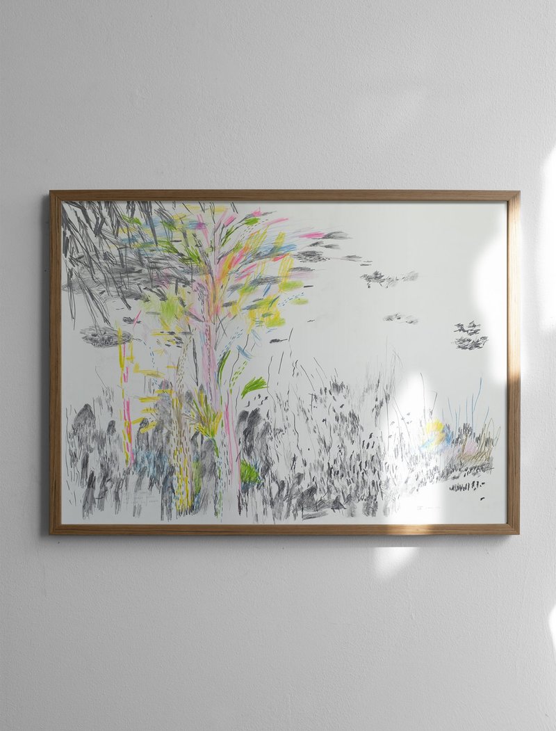 Linda Holmer - 瑞典艺术家设计海报 VANDRINGEN POSTER - 海报/装饰画/版画 - 纸 多色