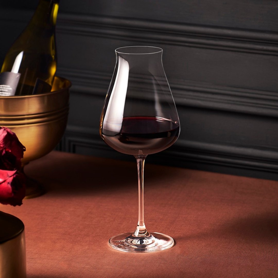 Lucaris 无铅水晶可醒酒红酒杯 Robust Red 700ml Desire系列 - 玻璃杯 - 玻璃 白色