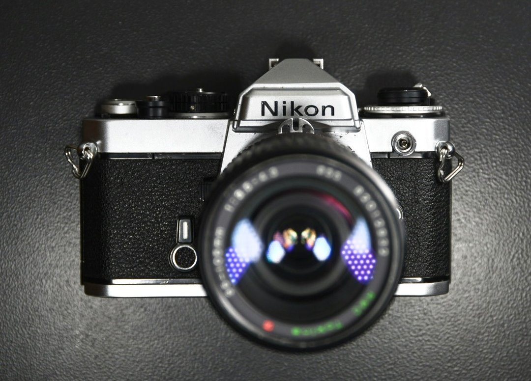 【经典古物】尼康 Nikon FE (1978年) 35-105mm f3.5 底片相机 - 相机 - 其他金属 