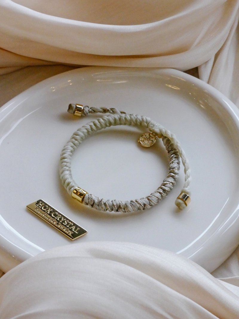 HOX CRYSTAL 护身金刚结绳 星愿限定 混色设计 - 手链/手环 - 其他材质 白色