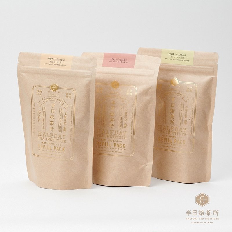 半日焙茶所 30入原叶三角茶包 花茶 桂花 白玉兰 茉莉 野菊 红玉 - 茶 - 新鲜食材 