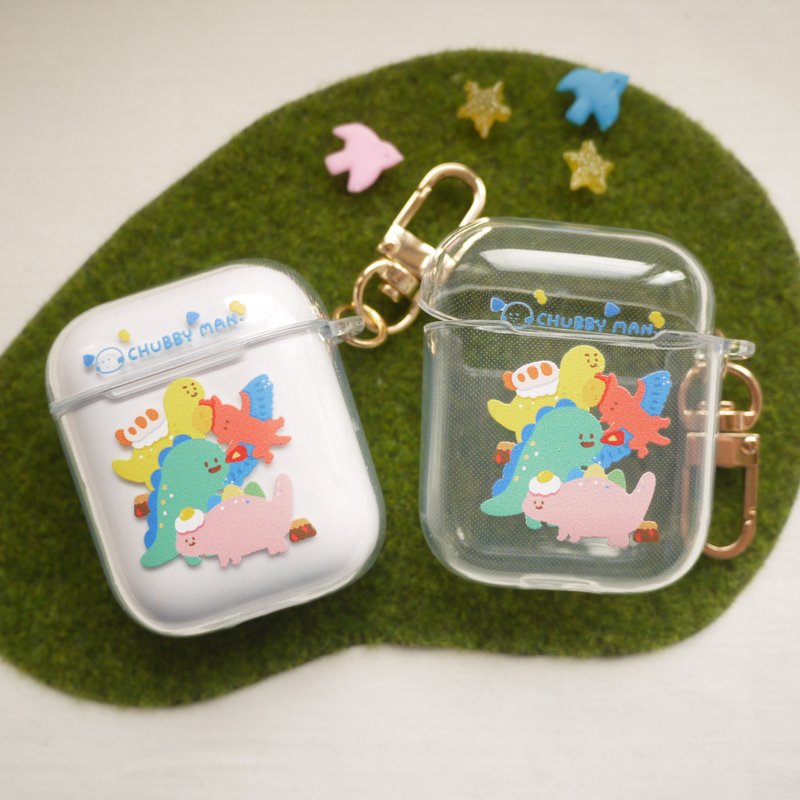 恐龙 AirPods 耳机 保护套 1.2 / Pro / 3代 - 数码小物 - 塑料 白色