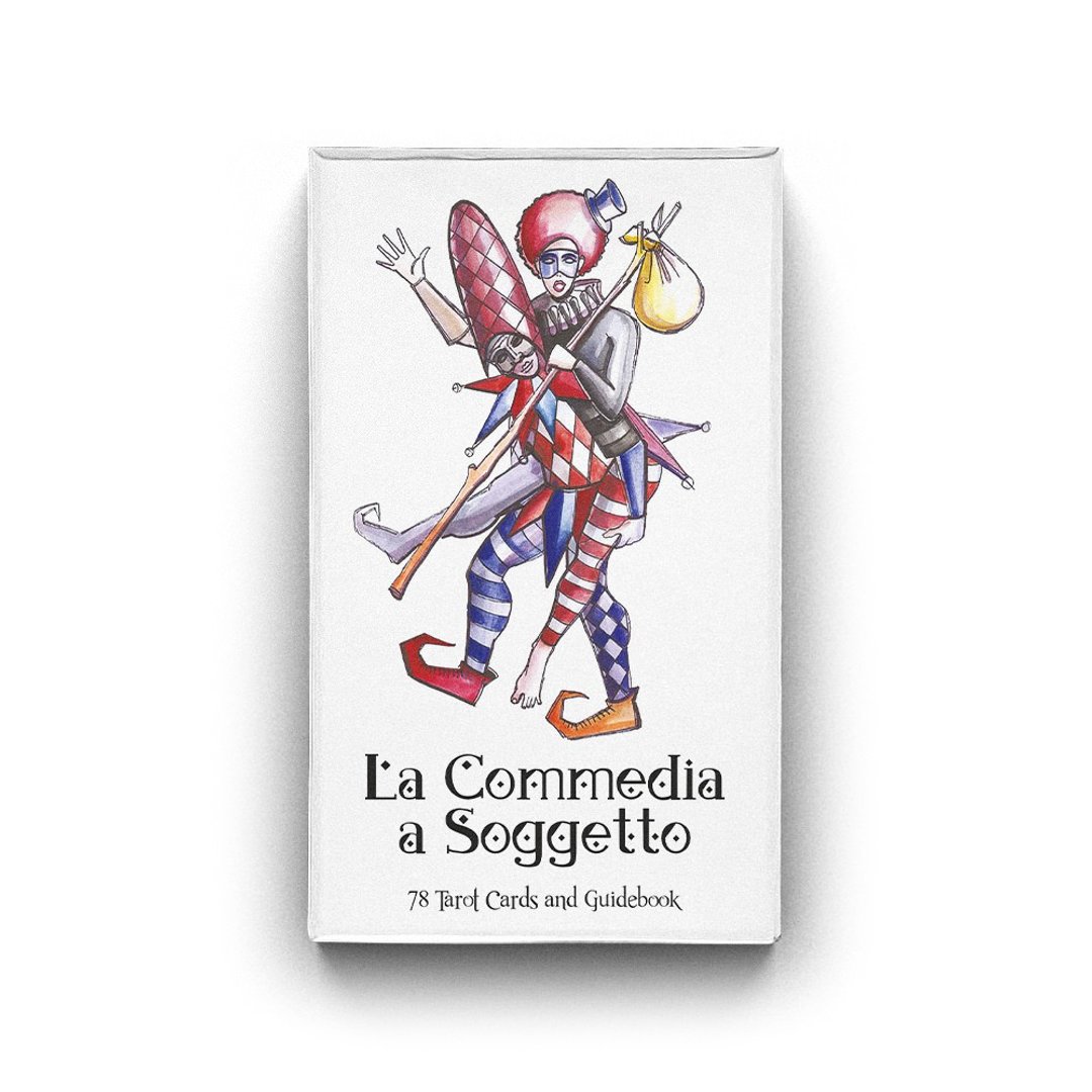 La Commedia a Soggetto Tarot, 78 cards Tarot deck - 桌游/玩具 - 纸 