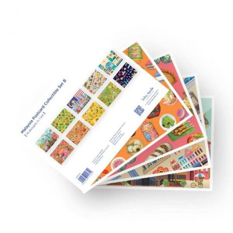 插图明信片 组合B MSPS02 - 卡片/明信片 - 其他材质 