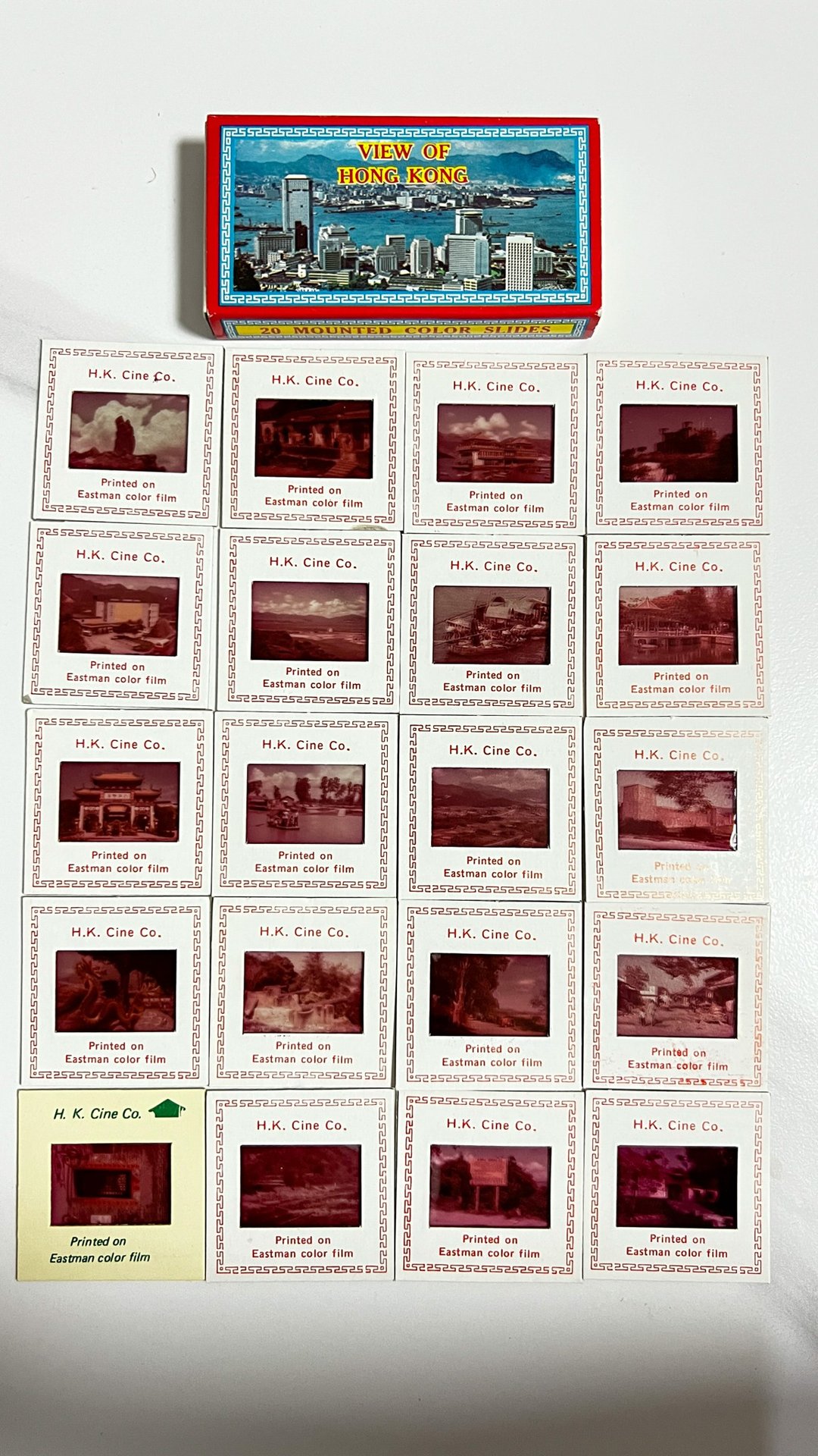 80年代旧香港幻灯片,Old Hong Kong Slids - 摄影集 - 纸 红色