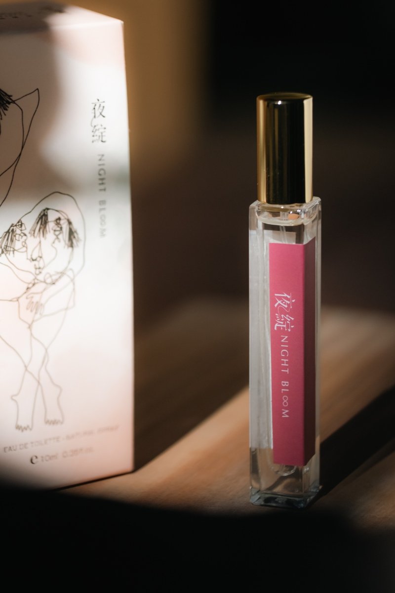 P.Seven ✕ 精灵幻舞【夜绽 NIGHT BLOOM】淡香水 - 香水/香膏 - 玻璃 粉红色