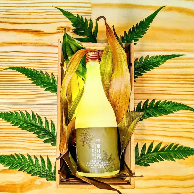 清华桂露(肉桂纯露)500ml木制质感礼盒 - 其他 - 浓缩/萃取物 透明