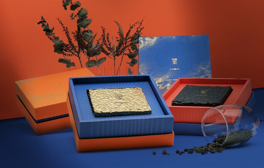 隆重茶金| 特级金典茶砖 |  茶叶礼盒 高规梨山乌龙 - 茶 - 其他材质 金色