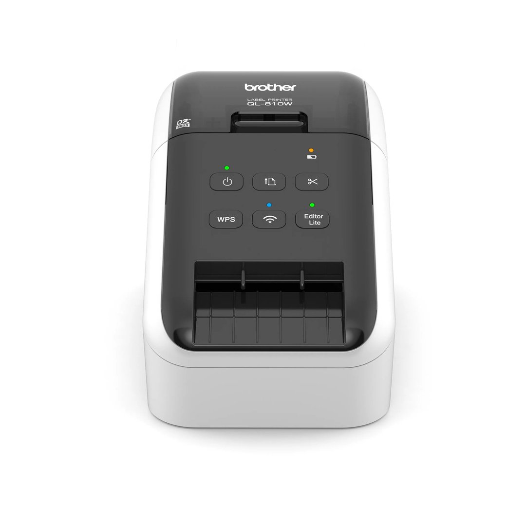 Brother QL-810W 超高速无线网络(WI-FI)标签打印机 - 其他 - 塑料 