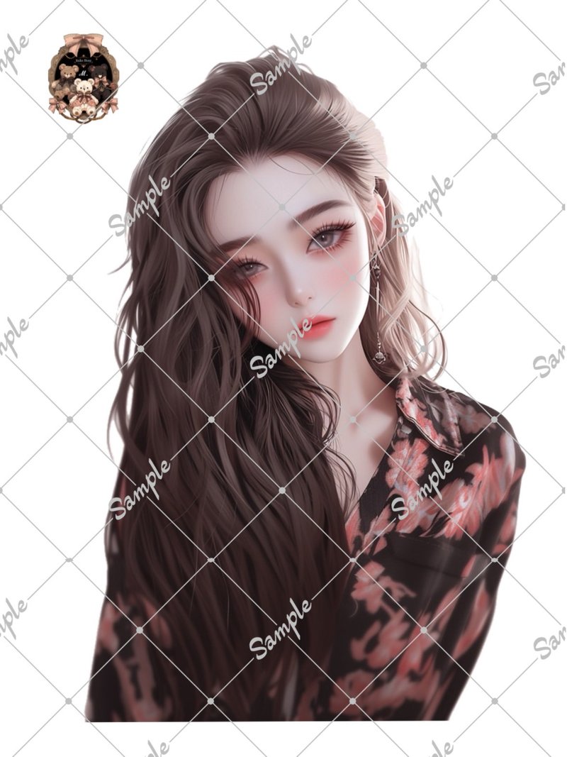 原创人物贴纸 - 贴纸 - 纸 