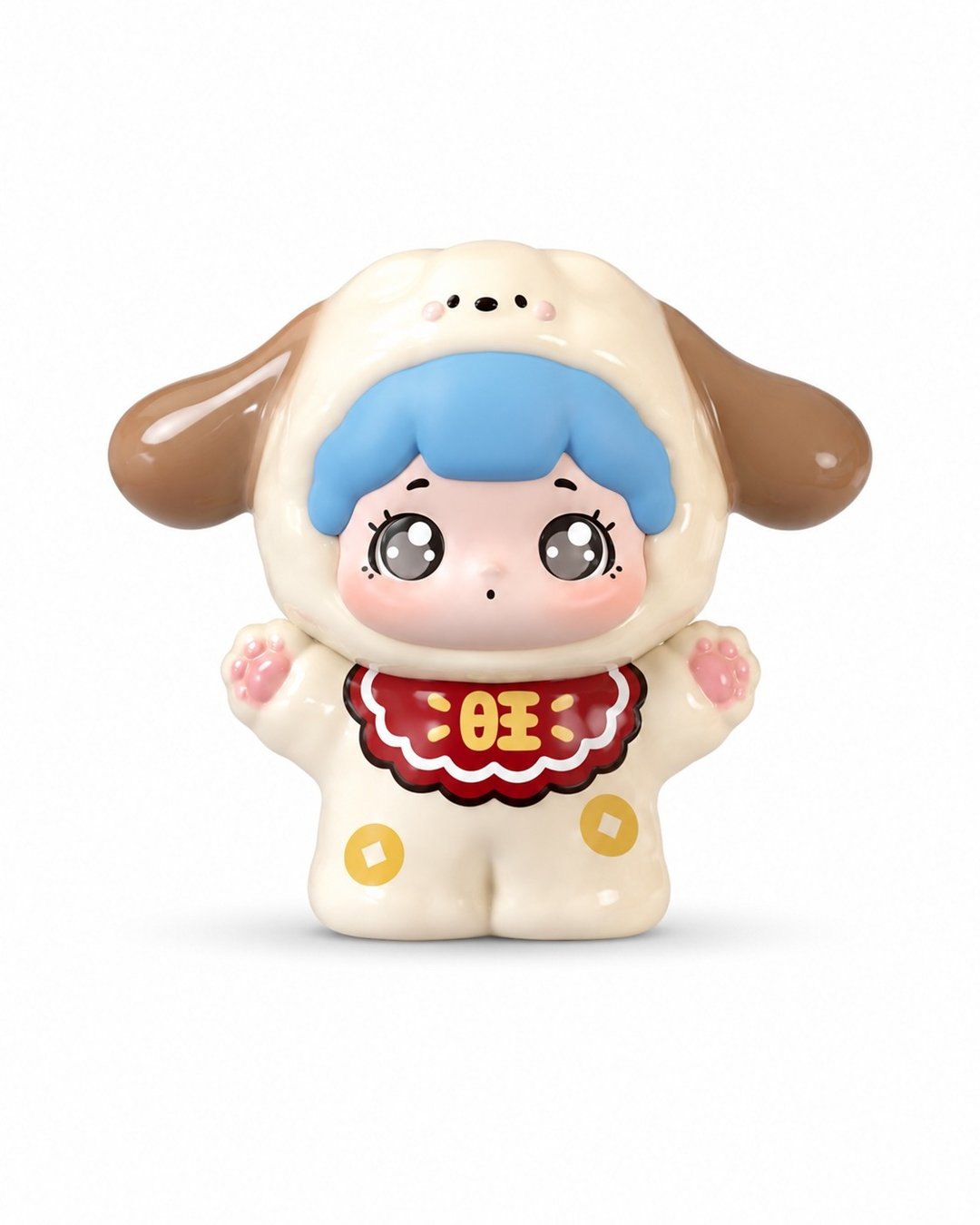 BOPTOYS BAOBAO 抱抱新年系列小盲盒 节庆限定收藏 限量 节庆款 - 玩偶/公仔 - 塑料 