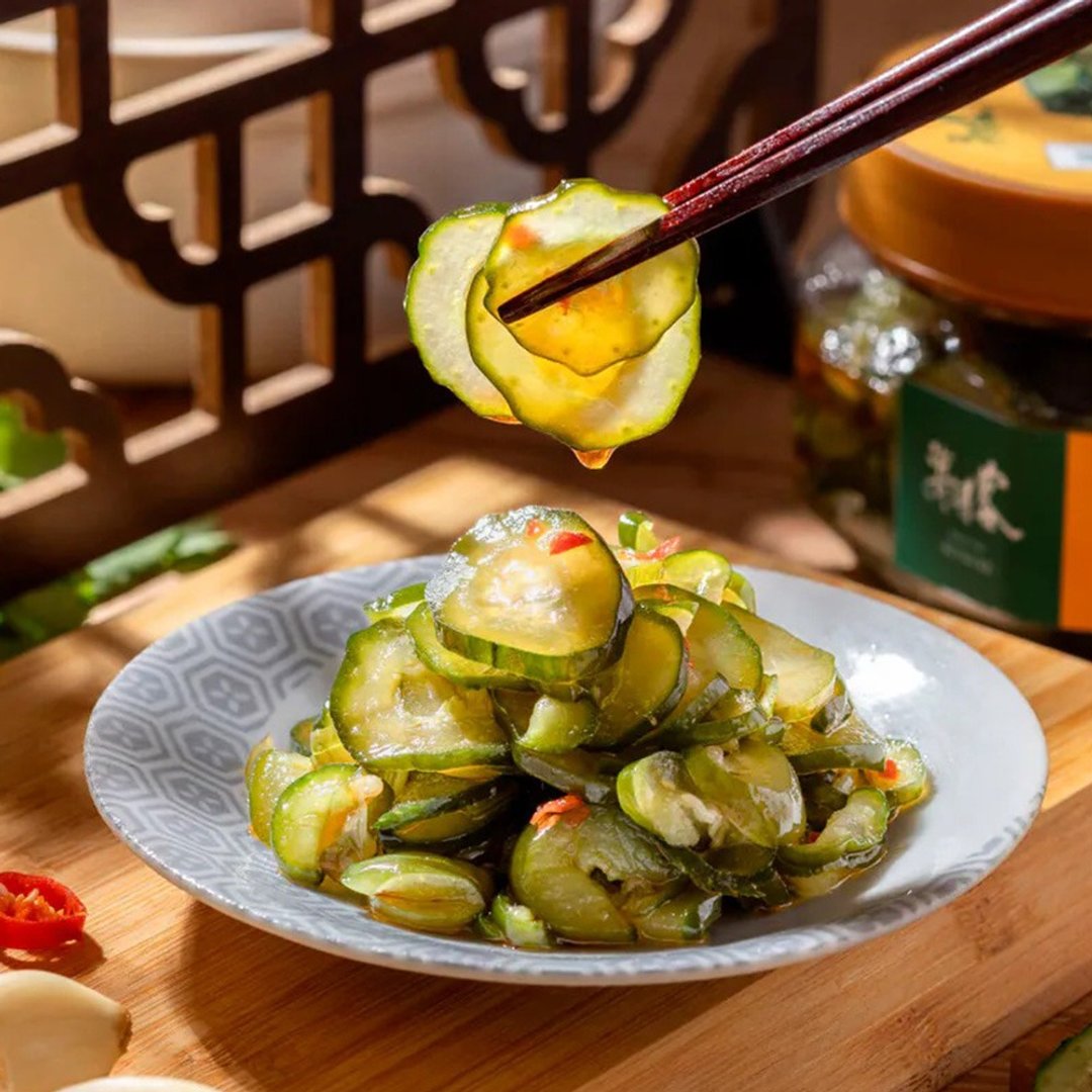 海涛客│脆口醋溜小黄瓜│小琉球伴手礼 - 酱料/调味料 - 新鲜食材 绿色