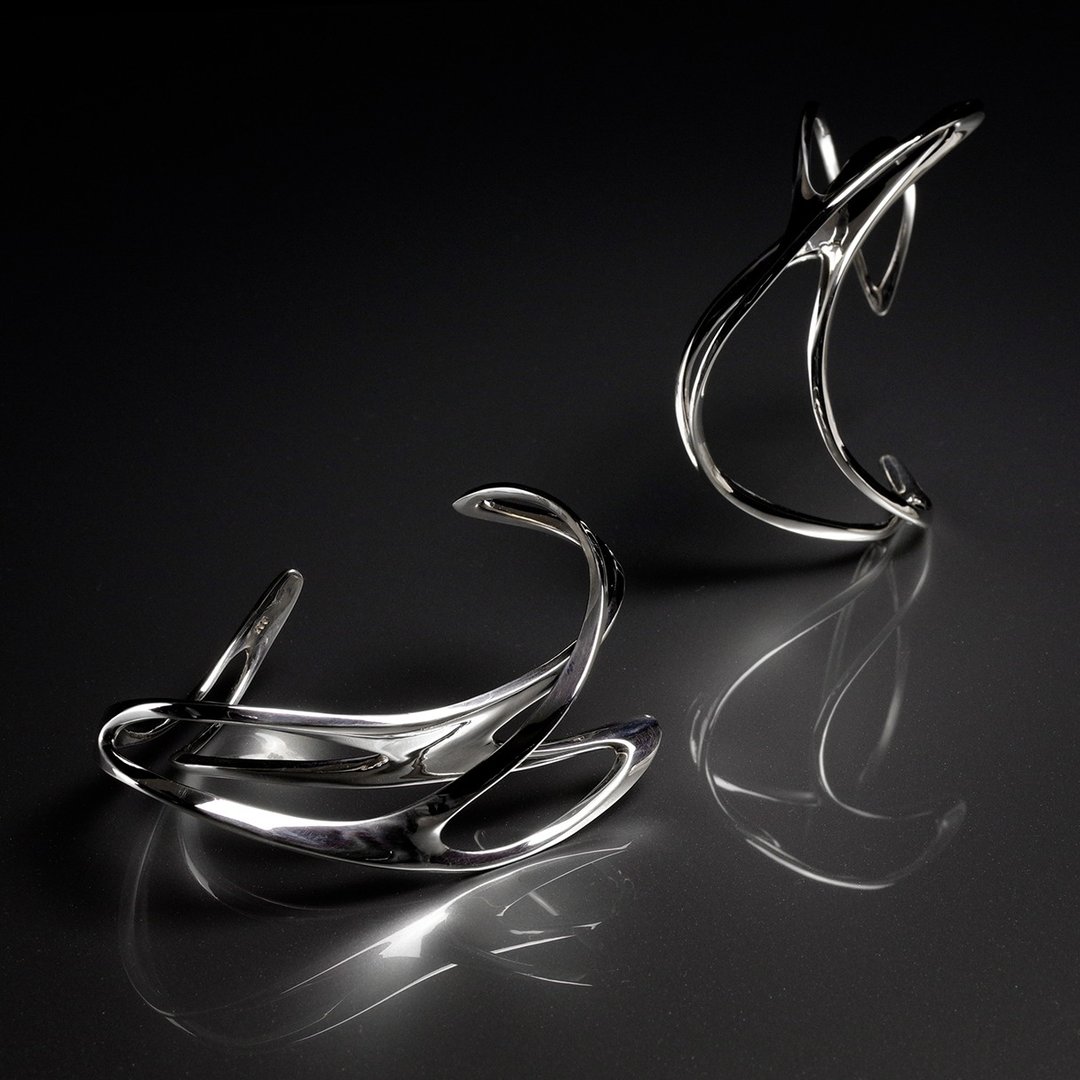 Mahuika C型纯银手环 // Mahuika Cuff Bracelet - 手链/手环 - 其他金属 银色