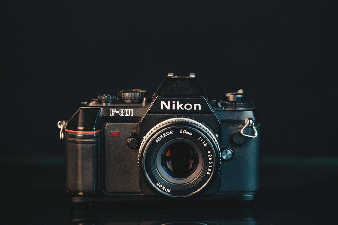 Nikon F-301+50mm F1.8 #135底片相机 - 相机 - 其他金属 黑色
