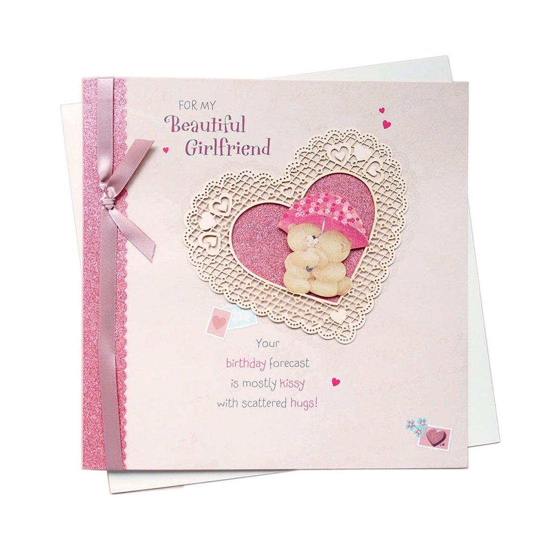 送给我美丽的女朋友【Hallmark-ForeverFriends卡片 生日祝福】 - 卡片/明信片 - 纸 多色