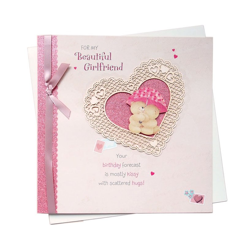 送给我美丽的女朋友【Hallmark-ForeverFriends卡片 生日祝福】 - 卡片/明信片 - 纸 多色