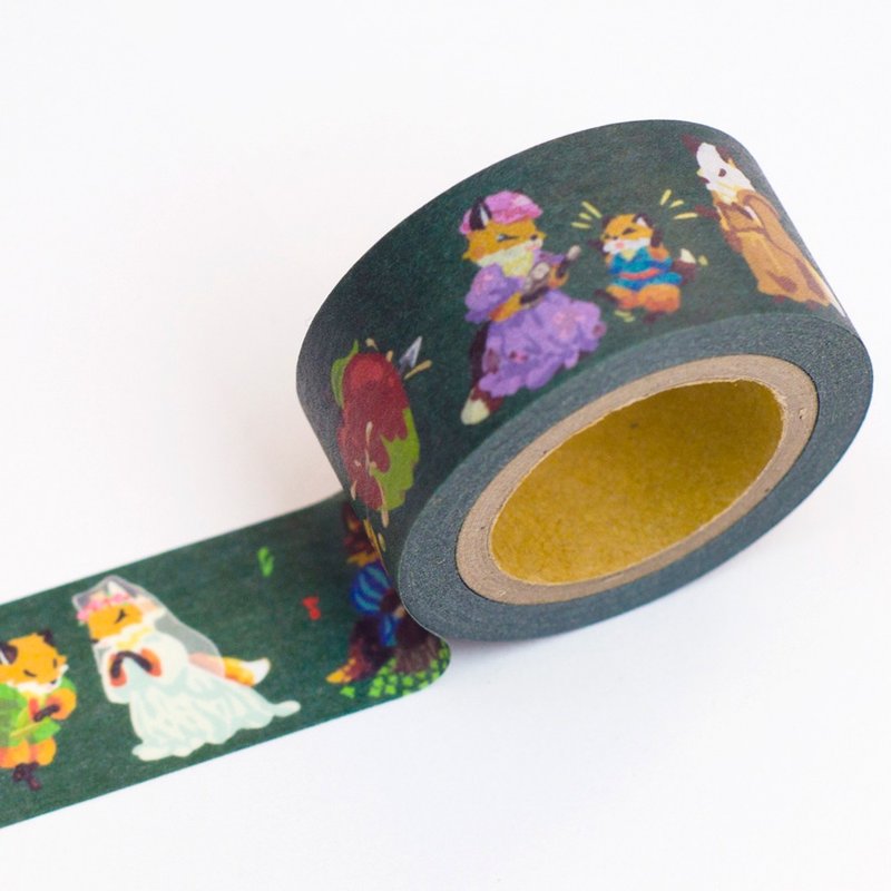 │罗宾汉│20mm和纸胶带 - 纸胶带 - 纸 绿色