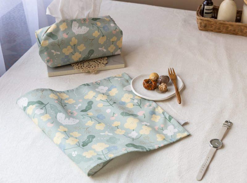 【抹茶冬之岚-餐垫】防尘垫 / 办公桌 - 餐垫/桌巾 - 聚酯纤维 绿色