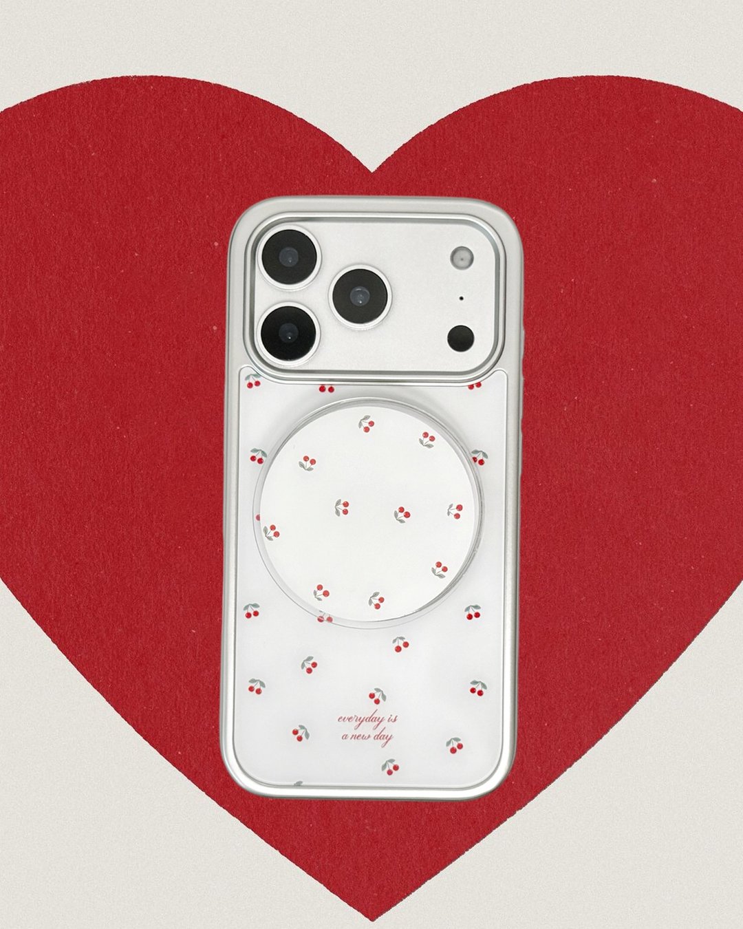 【The Ruby Reds】银框亮面MagSafe iPhone Case+手机支架MagSafe - 手机壳/手机套 - 其他材质 