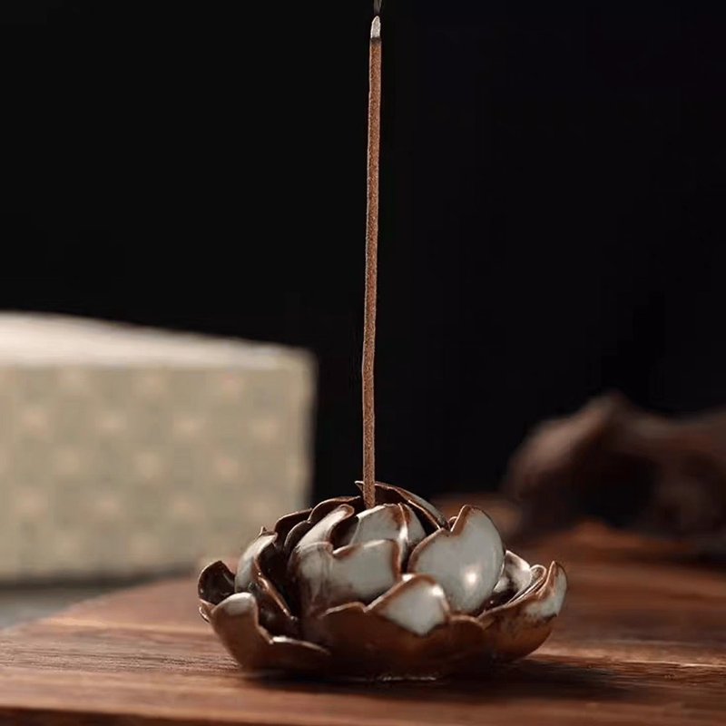 敦煌文创盛唐盈香线香礼盒装沉香香插 - 摆饰 - 瓷 