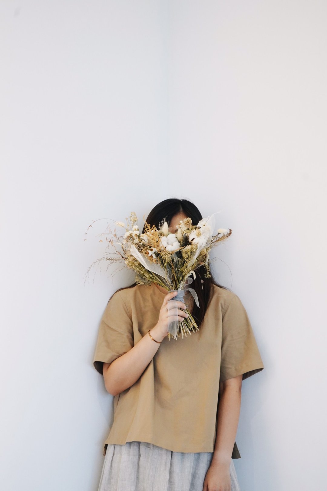 百搭上衣-杏 - 女装上衣 - 棉．麻 多色