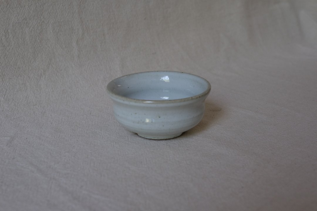 乳白釉- 夏季浅形茶杯-4 - 茶具/茶杯 - 陶 
