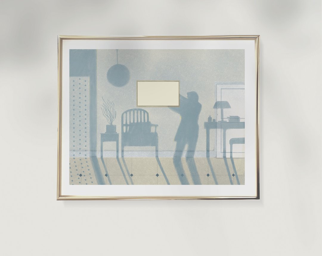 晨光 Morning Sun - 海报/装饰画/版画 - 纸 银色