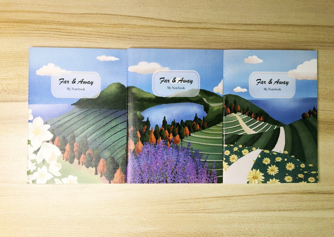 Far &amp; Away 好想远行 -A5空白笔记本 - 笔记本/手帐 - 纸 多色