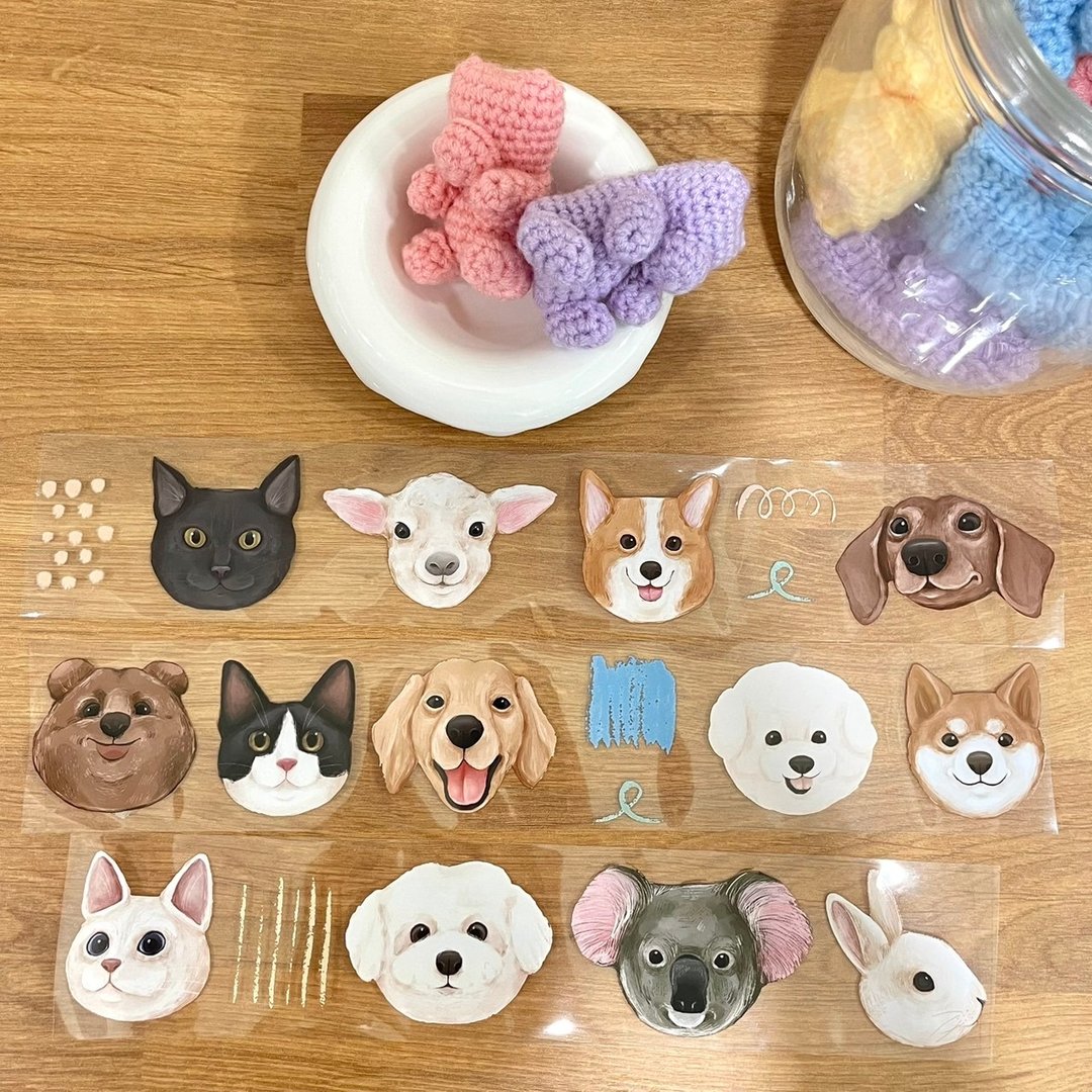 PET胶带 5cm 大头系列 - 纸胶带 - 塑料 咖啡色