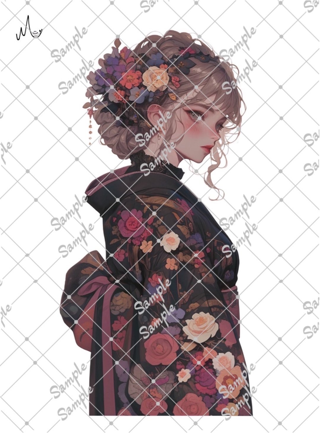 原创人物贴纸 10月新品 - 贴纸 - 纸 