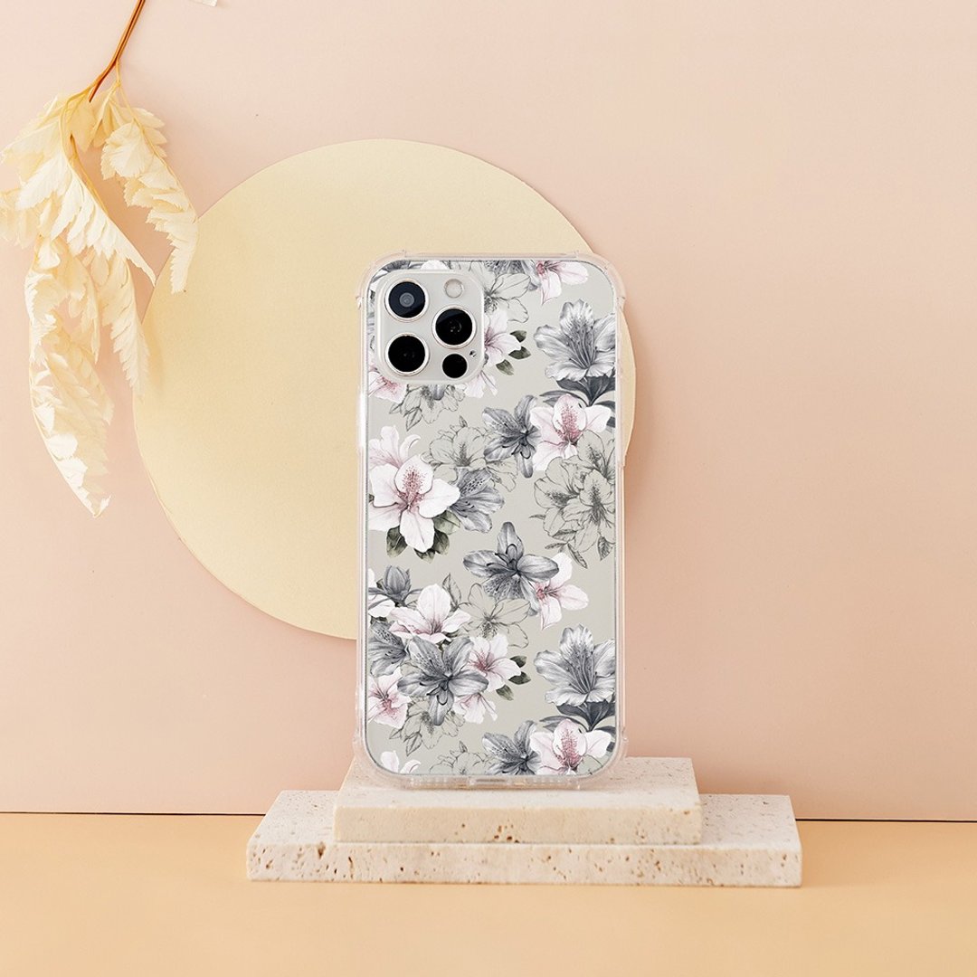 乐意绛色细语全气囊防摔iPhone手机壳 - 手机壳/手机套 - 塑料 透明