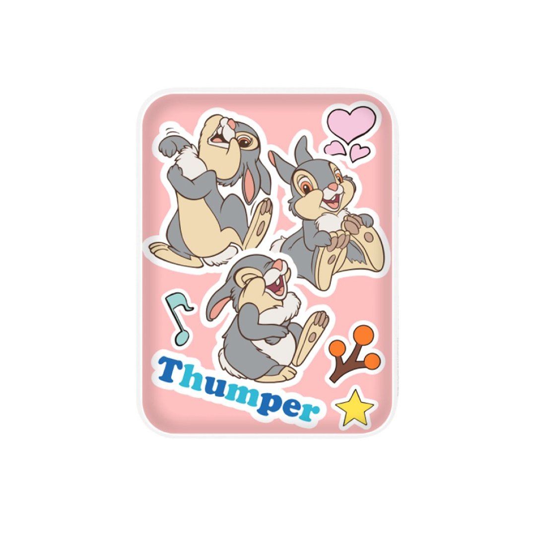 i-Smart-Disney-口袋行动电源-贴纸系列 桑普 - 充电宝/传输线 - 塑料 粉红色