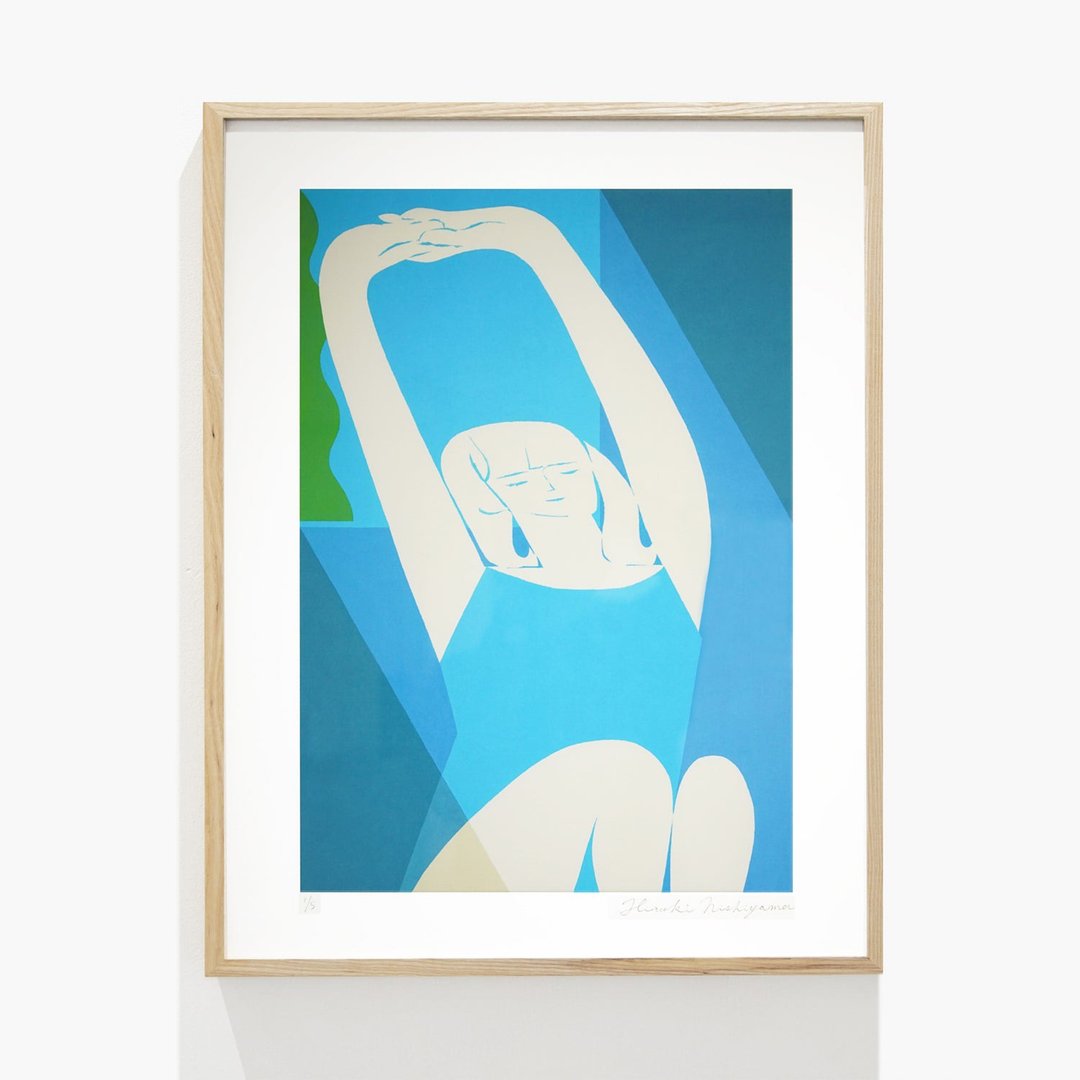 Good Morning Art Print (Without Frame) - 海报/装饰画/版画 - 纸 蓝色