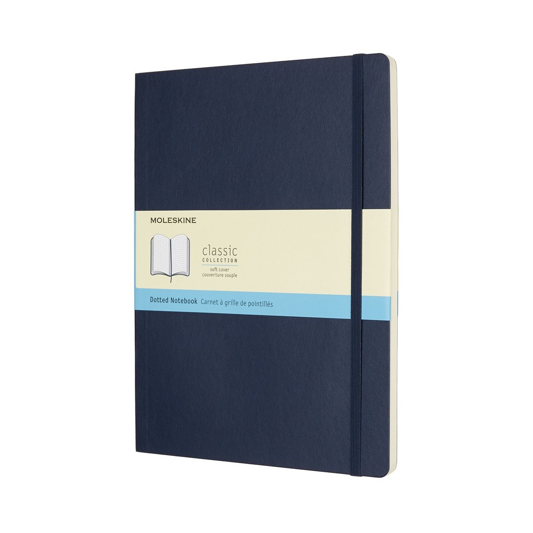 _勿上架_MOLESKINE 经典宝蓝色软皮笔记本 XL 点线 - 笔记本/手帐 - 纸 蓝色