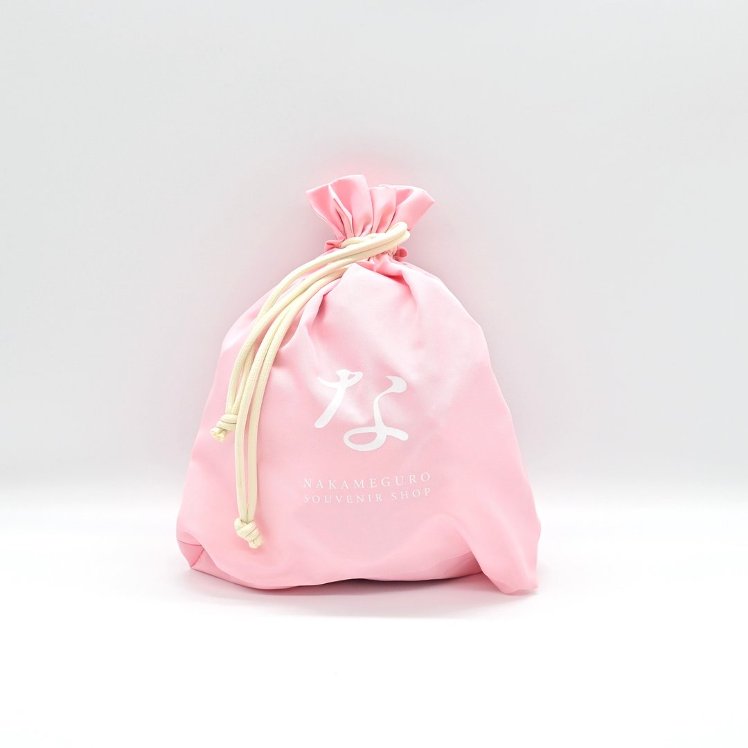 Drawstring bag / pink - 化妆包/杂物包 - 聚酯纤维 粉红色