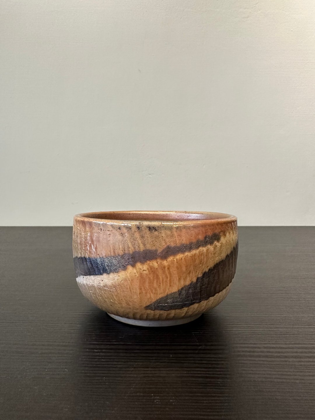柴烧茶碗 - 茶具/茶杯 - 陶 卡其色