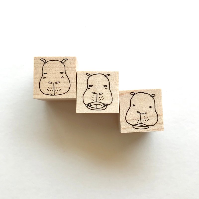 印章卡巴科三姊妹 - 印章/印台 - 橡胶 黑色