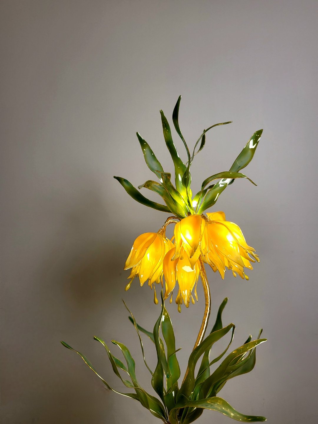 皇冠贝母花 • 沾浸艺术花灯【闲逛花间系列】小夜灯。生日礼物 - 灯具/灯饰 - 树脂 