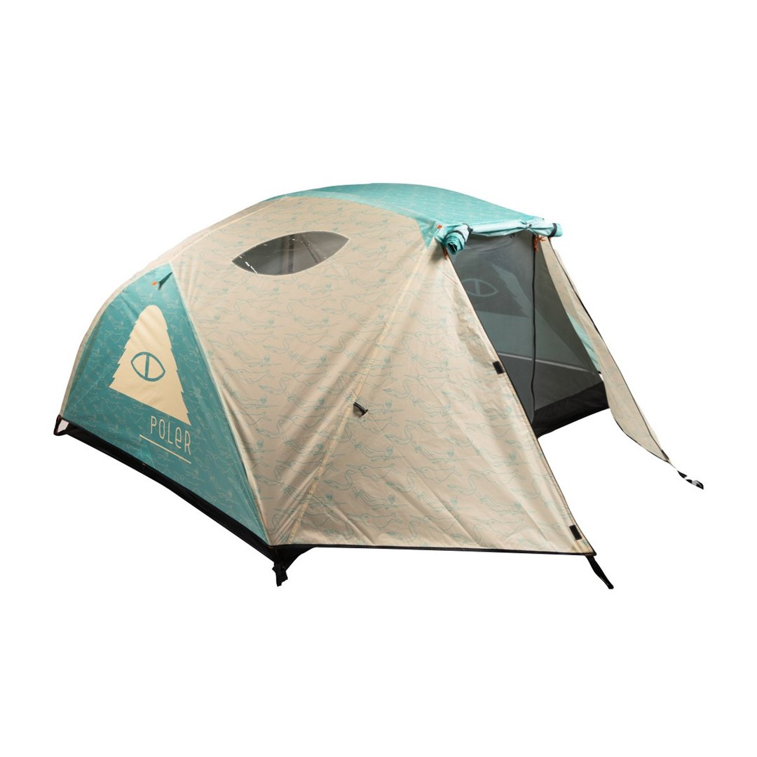 POLER TWO MAN TENT 双人帐篷 奶油黄 . 蓝 限量商品 - 露营用品 - 其他材质 多色