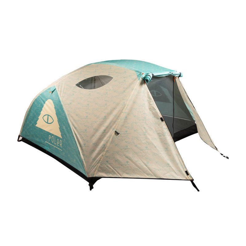 POLER TWO MAN TENT 双人帐篷 奶油黄 . 蓝 限量商品 - 露营用品 - 其他材质 多色